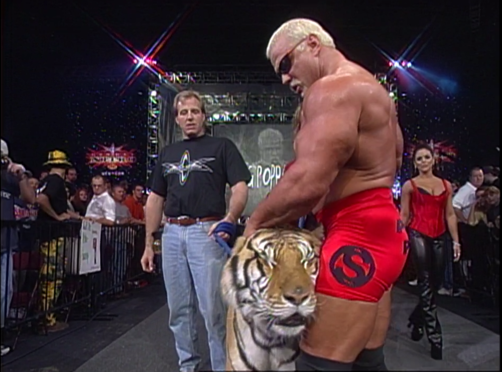 Remembering The Time Scott Steiner Walked A Tiger To The Ring — Mind Games  - An Exploration of Wrestling and Culture